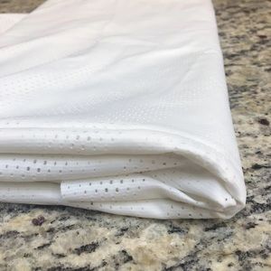 White Breathable Two-way Stretch Fabric